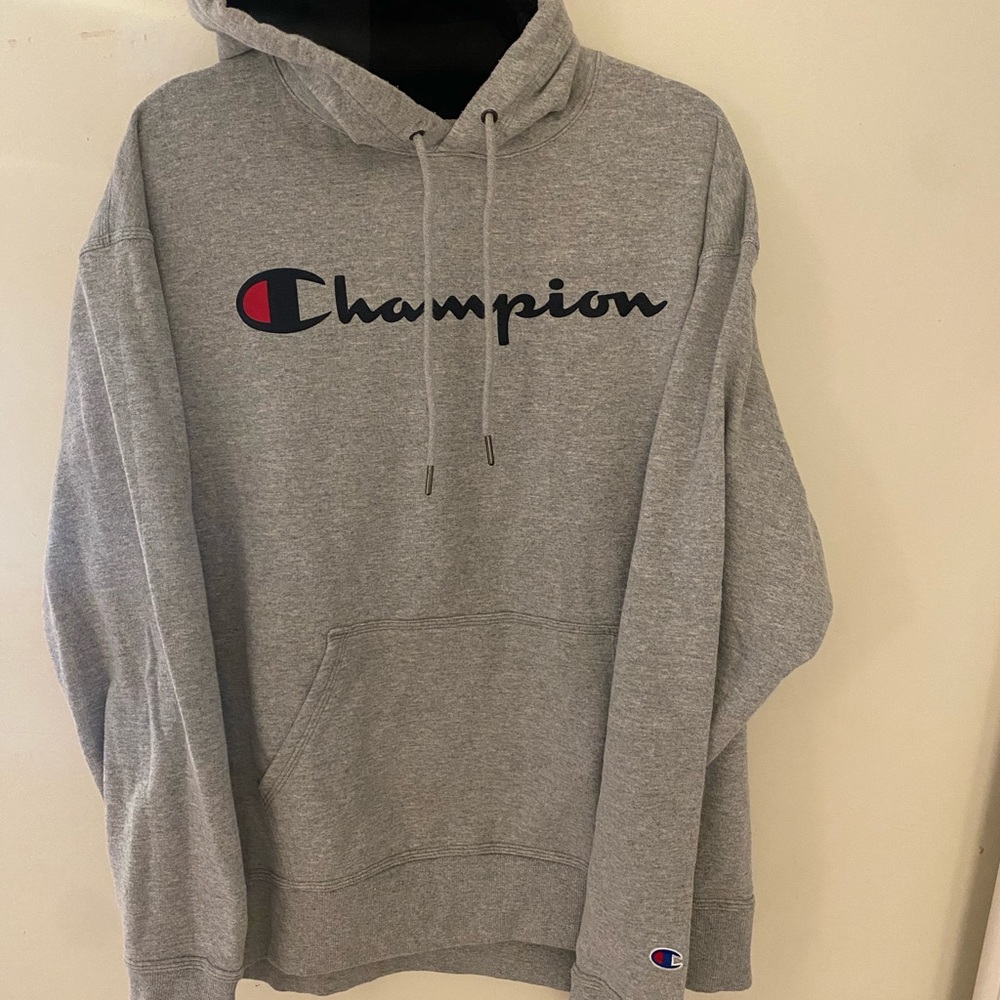 Champion Grey Hoodie